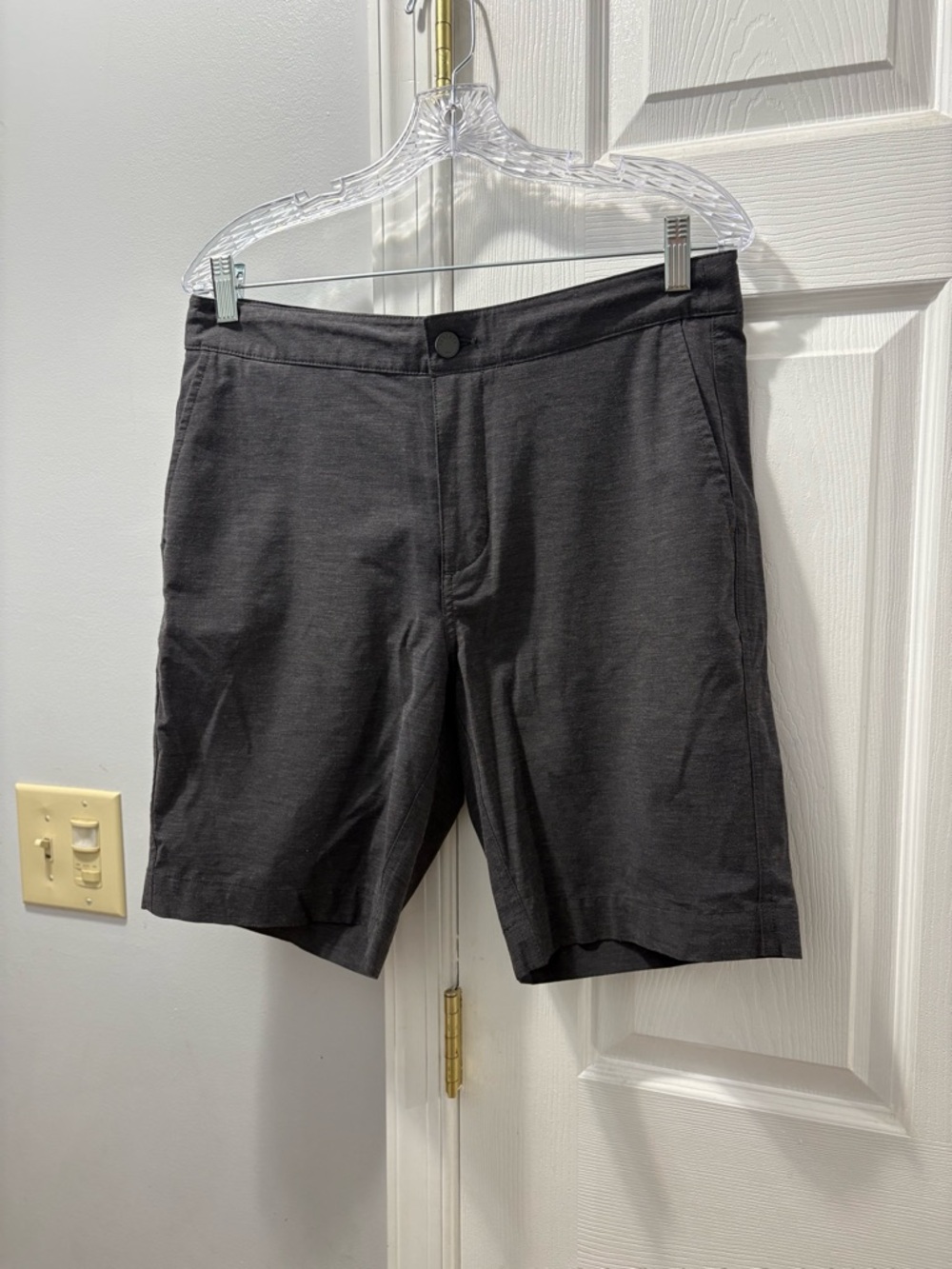 Faherty All Day Shorts Lightweight Dark Gray Size 31
